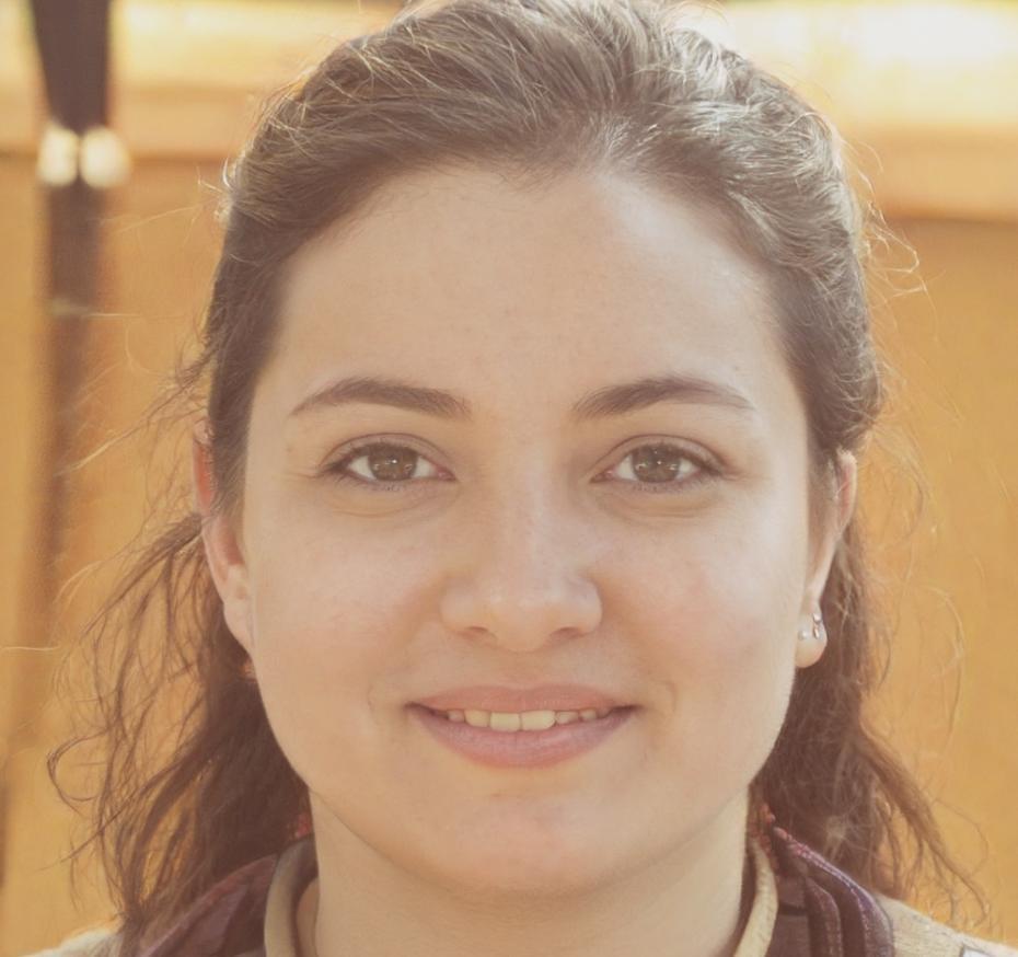 Porträt von Marta Vosburgh, Content-Strategin und Trainerin